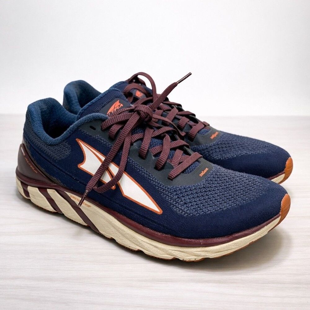 Altra Torin 4 Plush Sneakers Navy Blue Plum Road Running Shoes Women Size 9